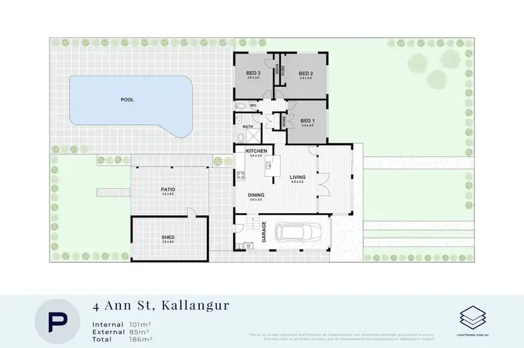 Floorplan of Homely house listing, 4 Ann Street, Kallangur QLD 4503