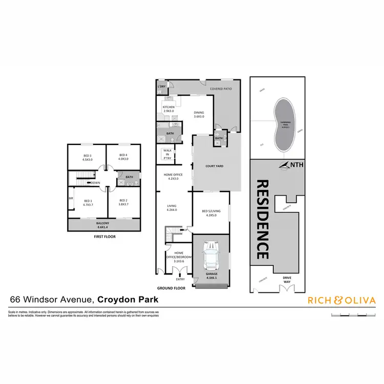 Floorplan of Homely house listing, 66 Windsor Avenue, Croydon Park NSW 2133