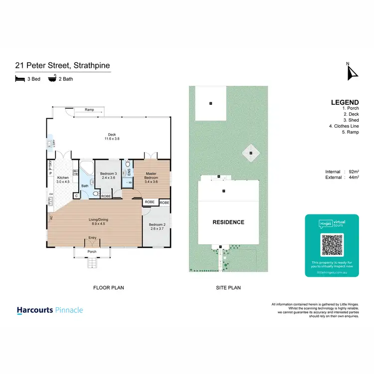 Floorplan of Homely house listing, 21 Peter Street, Strathpine QLD 4500