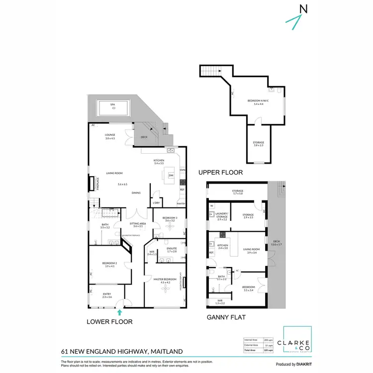 Floorplan of Homely house listing, 61 New England Highway, Maitland NSW 2320