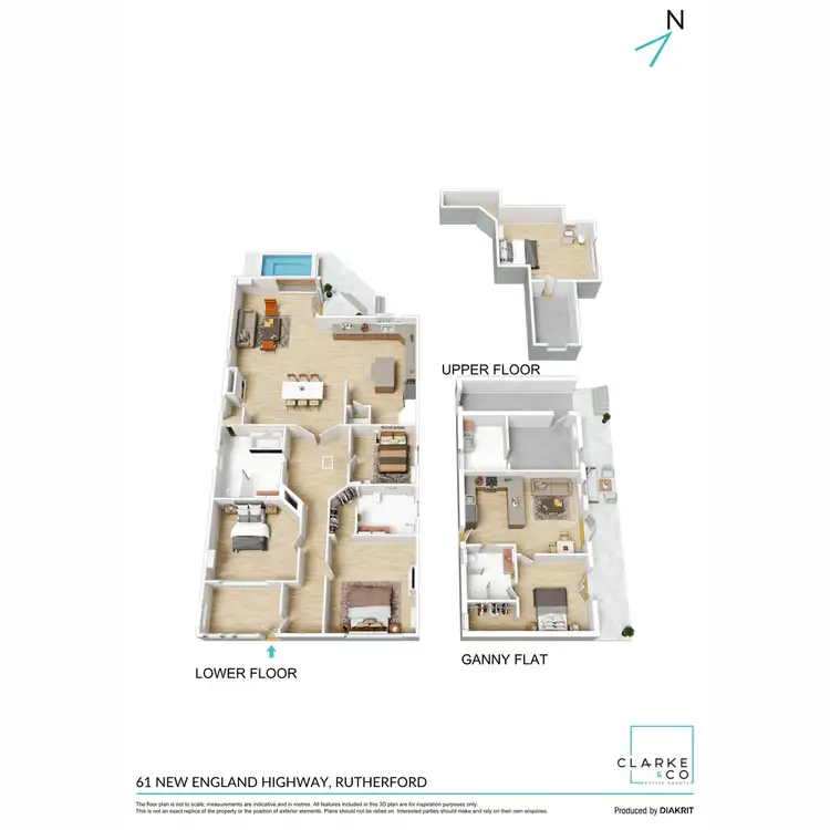 Floorplan of Homely house listing, 61 New England Highway, Maitland NSW 2320