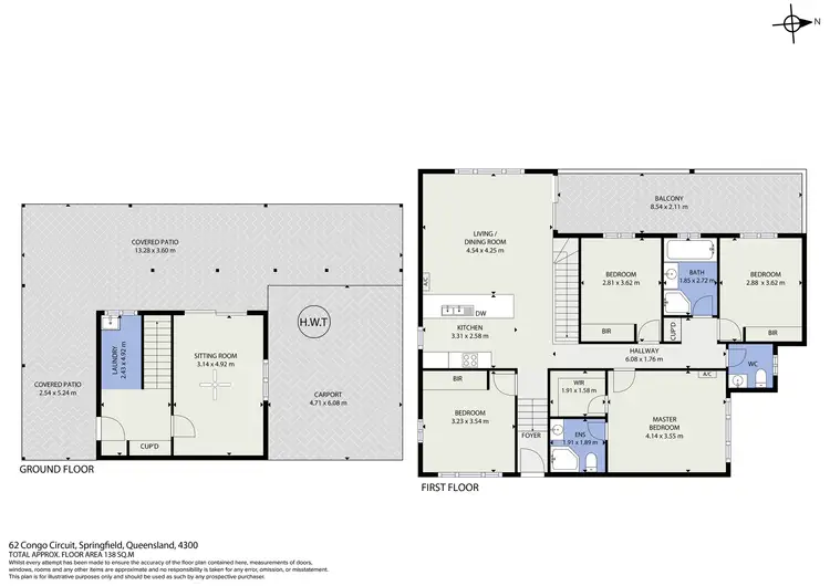 Floorplan of Homely house listing, 62 Congo Circuit, Springfield QLD 4300