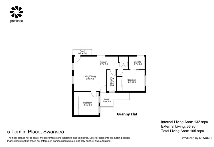 Floorplan of Homely house listing, 5a Tomlin Place, Swansea NSW 2281