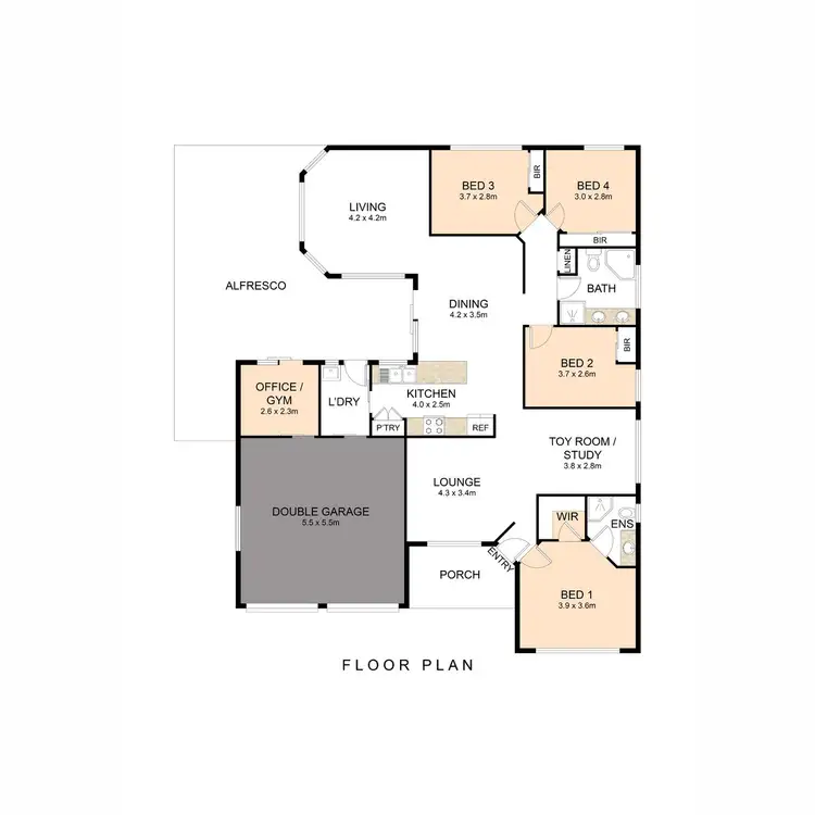 Floorplan of Homely house listing, 29 Hazelton Street, Albion Park NSW 2527