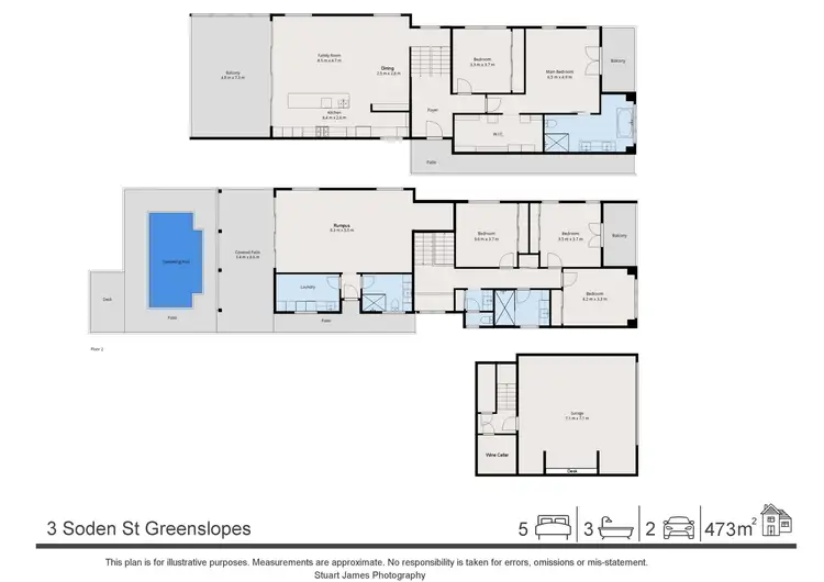 Floorplan of Homely house listing, 3 Soden Street, Greenslopes QLD 4120