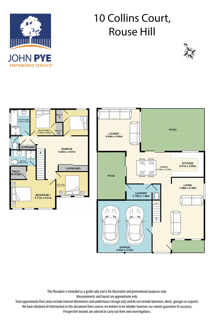 Floorplan of Homely house listing, 10 Collins Court, Rouse Hill NSW 2155