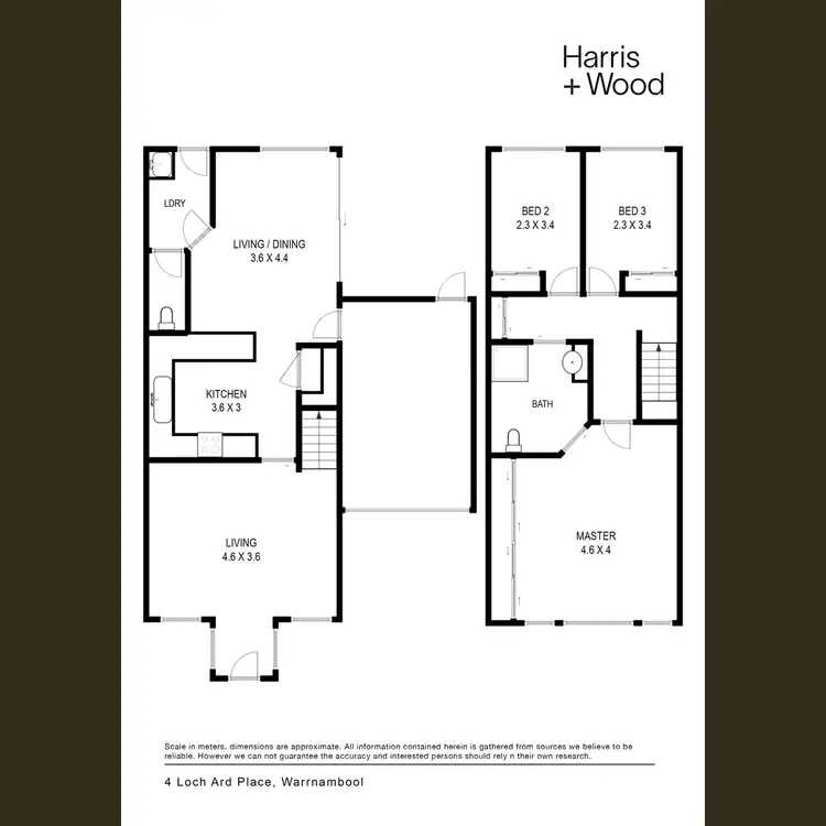 Floorplan of Homely house listing, 4 Loch Ard Place, Warrnambool VIC 3280