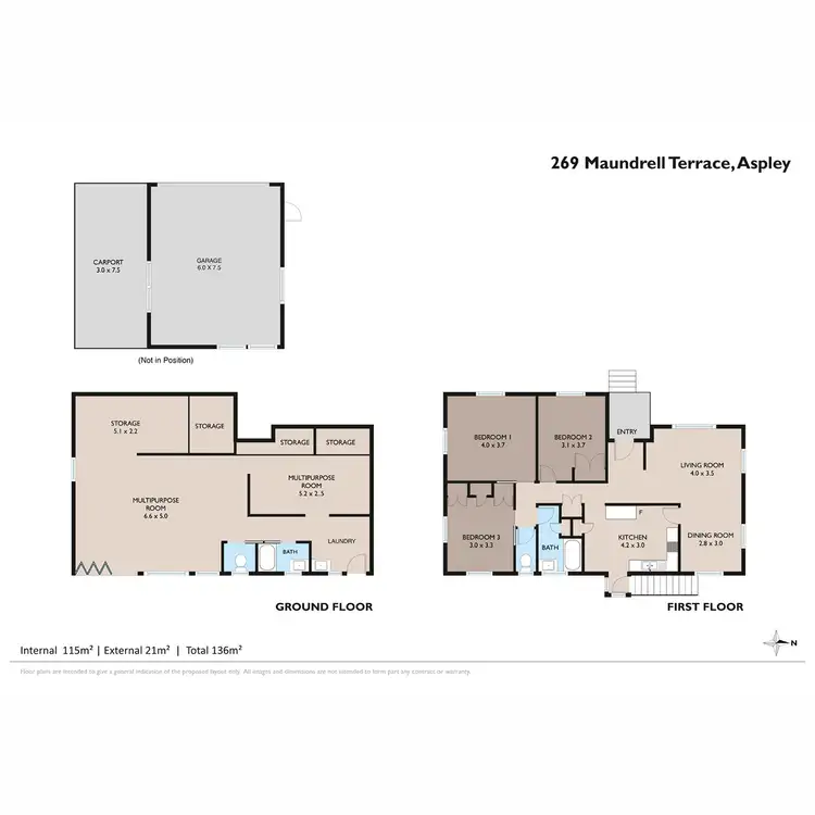 Floorplan of Homely house listing, 269 Maundrell Terrace, Aspley QLD 4034