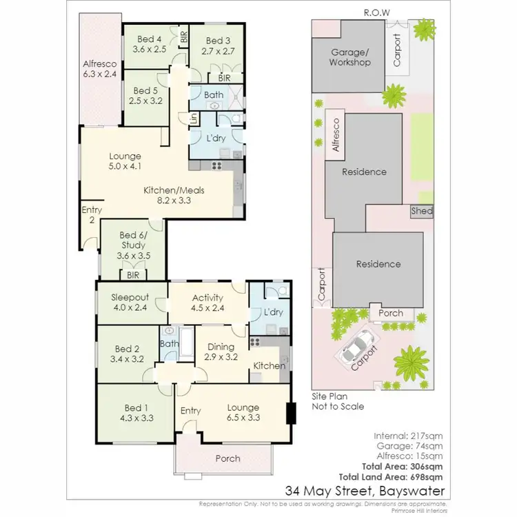 Floorplan of Homely house listing, 34 May Street, Bayswater WA 6053