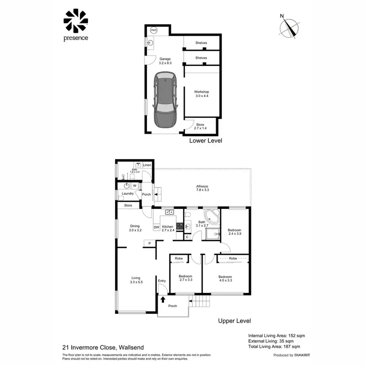 Floorplan of Homely house listing, 21 Invermore Close, Wallsend NSW 2287