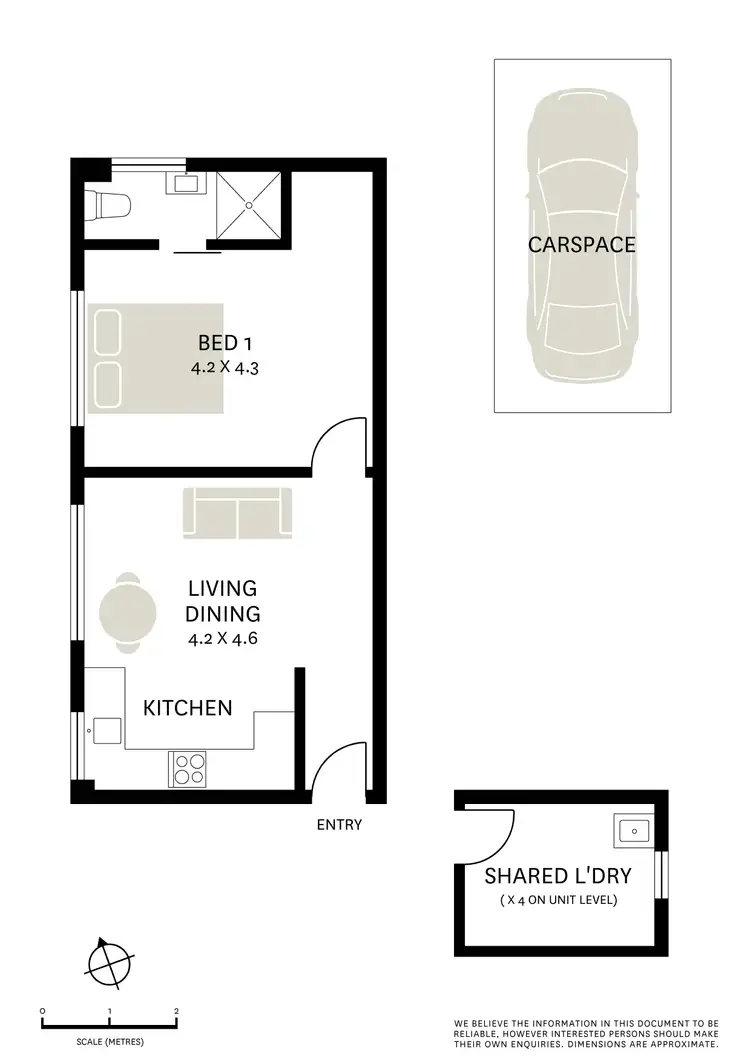 Floorplan of Homely apartment listing, 18/1 King Street, Balmain NSW 2041