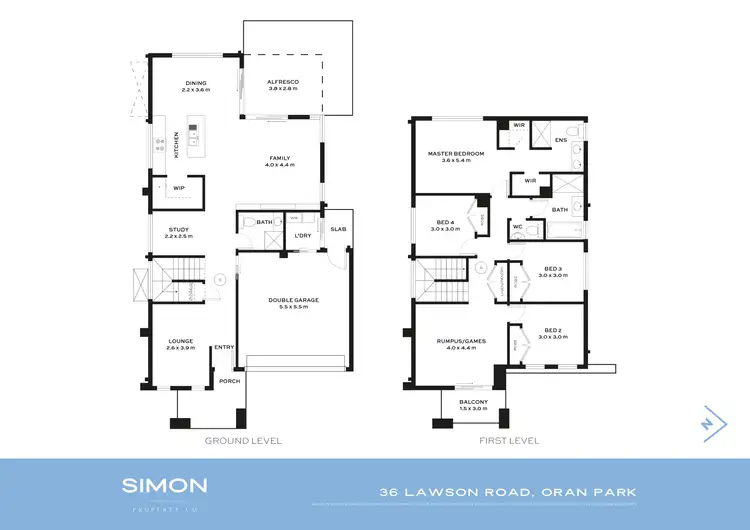 Floorplan of Homely house listing, 36 Lawson Road, Oran Park NSW 2570