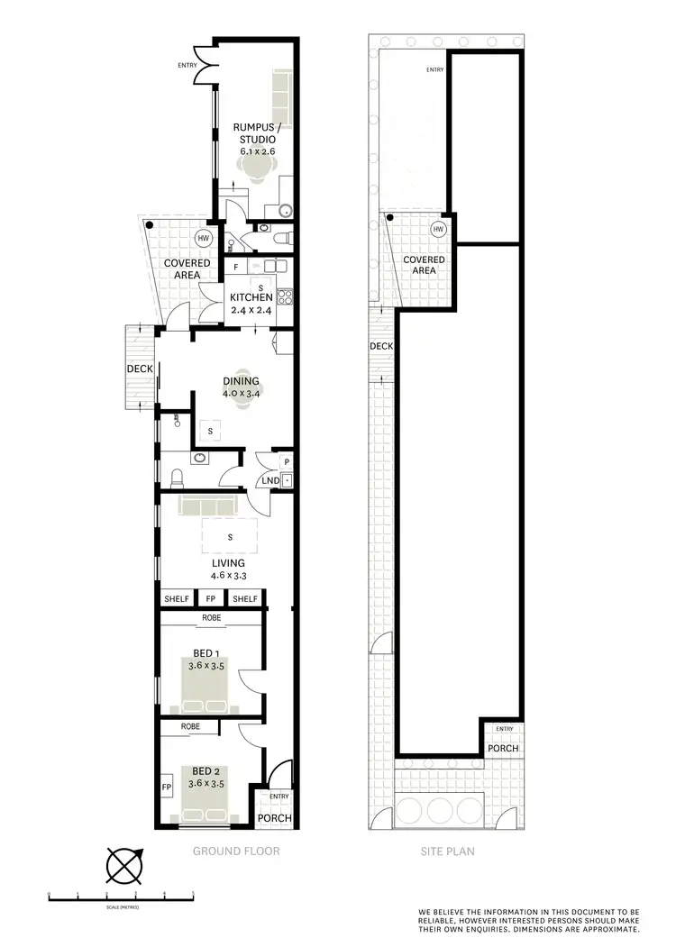 Floorplan of Homely house listing, 5 Brown Street, St Peters NSW 2044