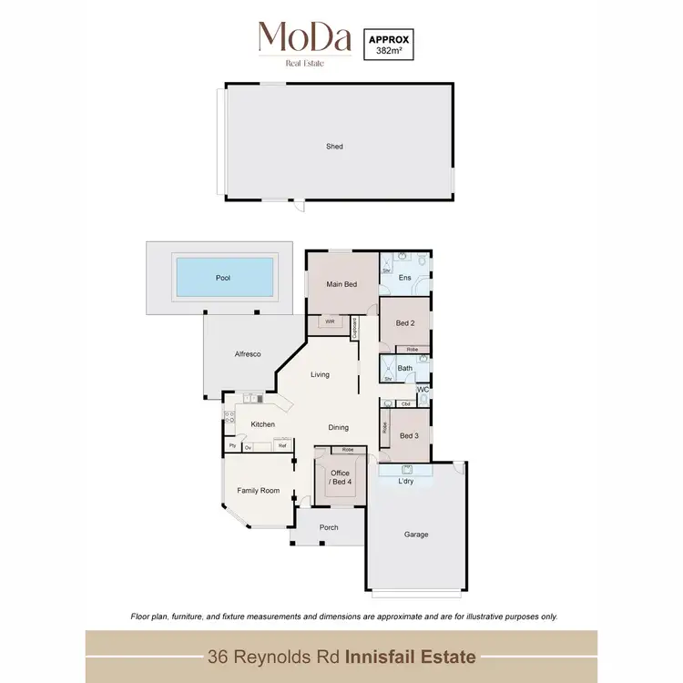 Floorplan of Homely house listing, 36 Reynolds Road, Innisfail Estate QLD 4860