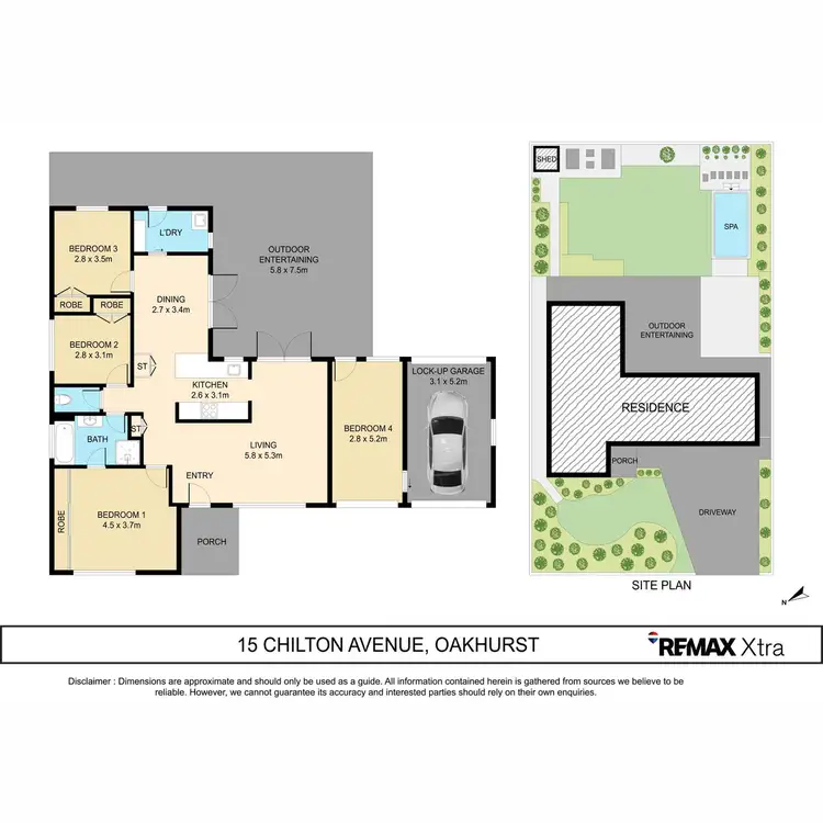 Floorplan of Homely house listing, 15 Chilton Avenue, Oakhurst NSW 2761