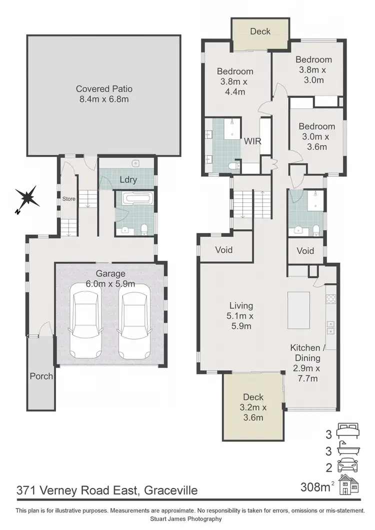 Floorplan of Homely house listing, 371 Verney Road East, Graceville QLD 4075