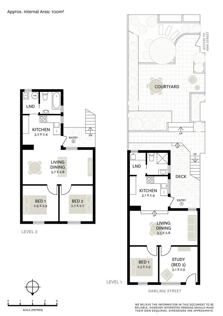 Floorplan of Homely house listing, 210 Darling Street, Balmain NSW 2041