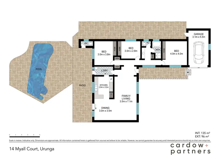 Floorplan of Homely house listing, 14 Myall Court, Urunga NSW 2455