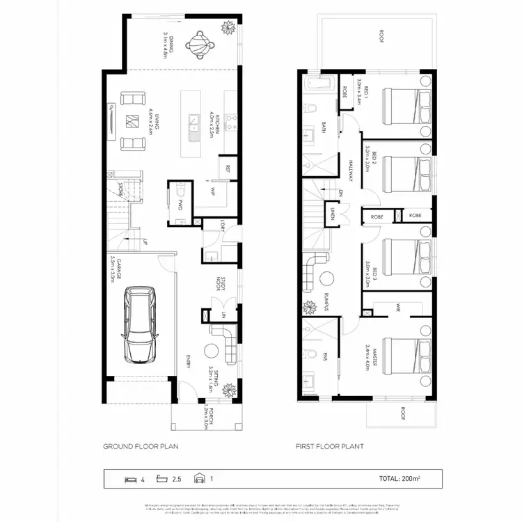 Floorplan of Homely house listing, 14 Cruikshank Crescent, Riverstone NSW 2765