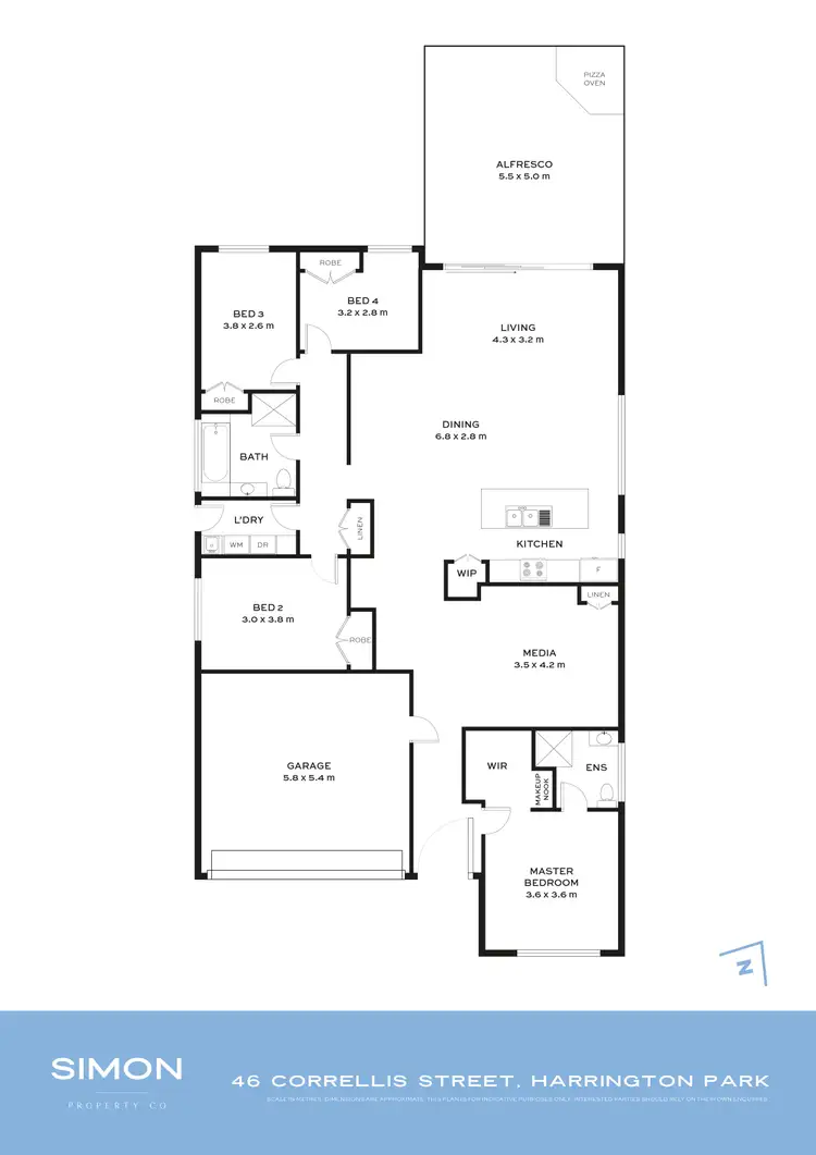 Floorplan of Homely house listing, 46 Correllis Street, Harrington Park NSW 2567