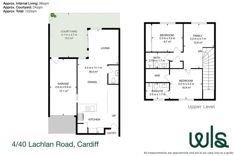Floorplan of Homely unit listing, 4/40 Lachlan Road, Cardiff NSW 2285
