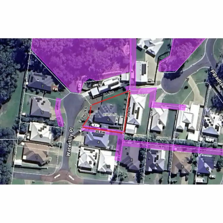 Floorplan of Homely house listing, 6 Waterlily Place, Yeppoon QLD 4703