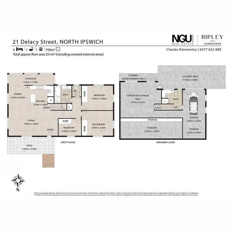 Floorplan of Homely house listing, 21 Delacy Street, North Ipswich QLD 4305
