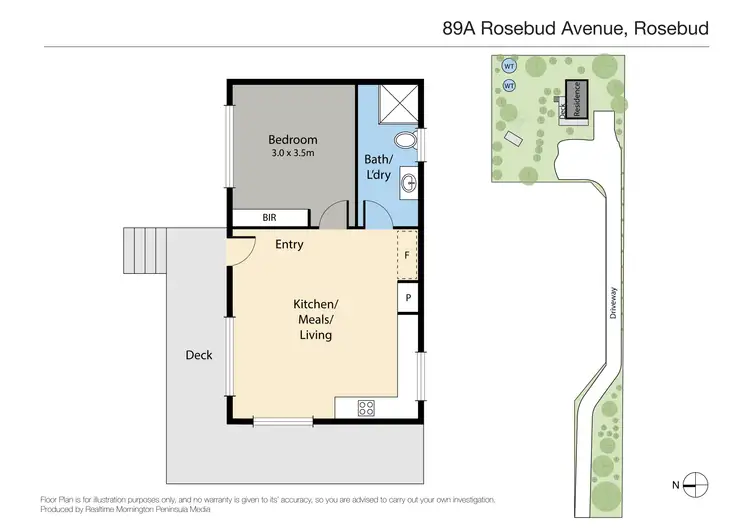 Floorplan of Homely land listing, 2/89 Rosebud Avenue, Rosebud VIC 3939
