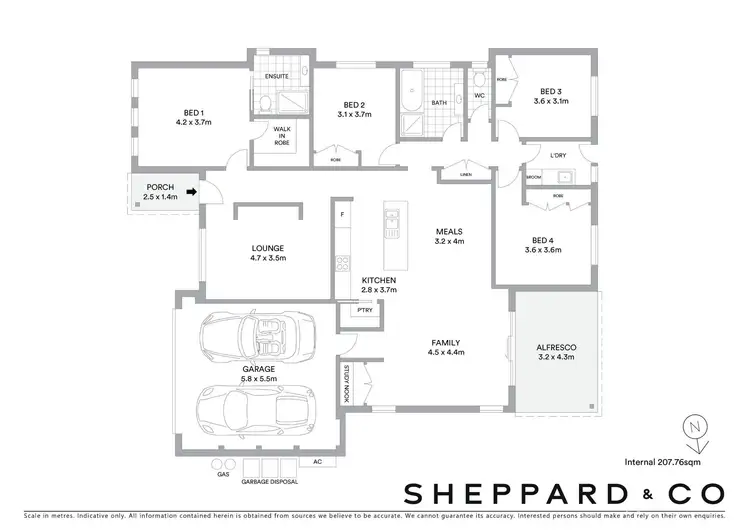Floorplan of Homely house listing, 16 Hollingsworth Drive, Gulgong NSW 2852