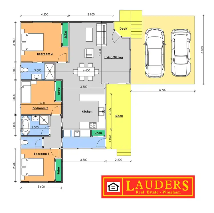 Floorplan of Homely house listing, 1/28a Summerville Street, Wingham NSW 2429