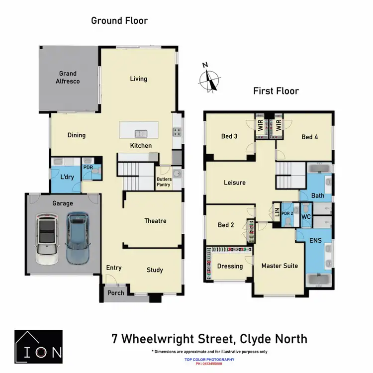 Floorplan of Homely house listing, 7 Wheelwright Street, Clyde North VIC 3978