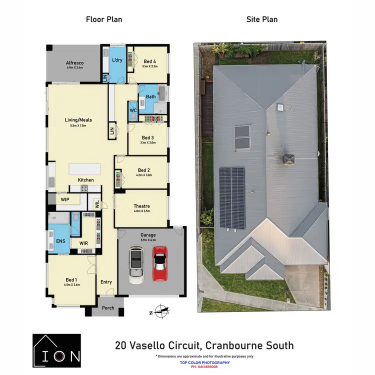 Floorplan of Homely house listing, 20 Vasello Circuit, Cranbourne South VIC 3977