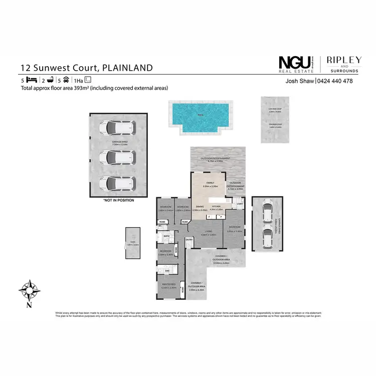 Floorplan of Homely house listing, 12 Sunwest Court, Plainland QLD 4341