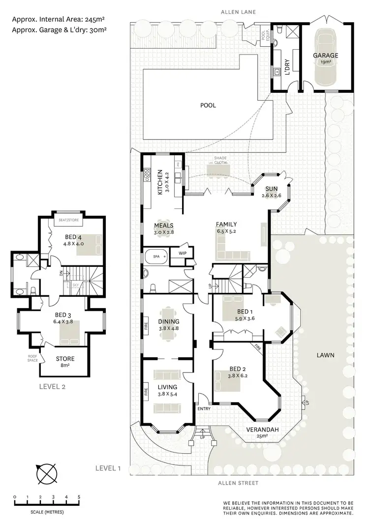 Floorplan of Homely house listing, 36 Allen Street, Glebe NSW 2037