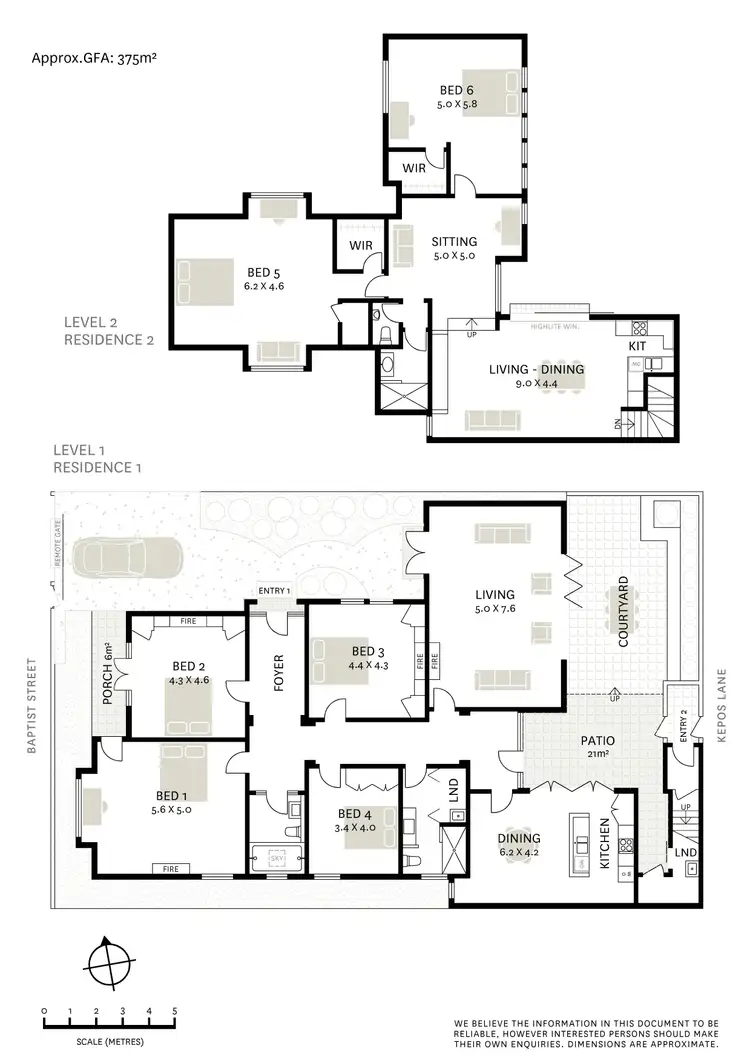 Floorplan of Homely house listing, 133 Baptist Street, Redfern NSW 2016