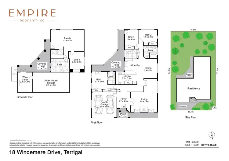 Floorplan of Homely house listing, 18 Windemere Drive, Terrigal NSW 2260