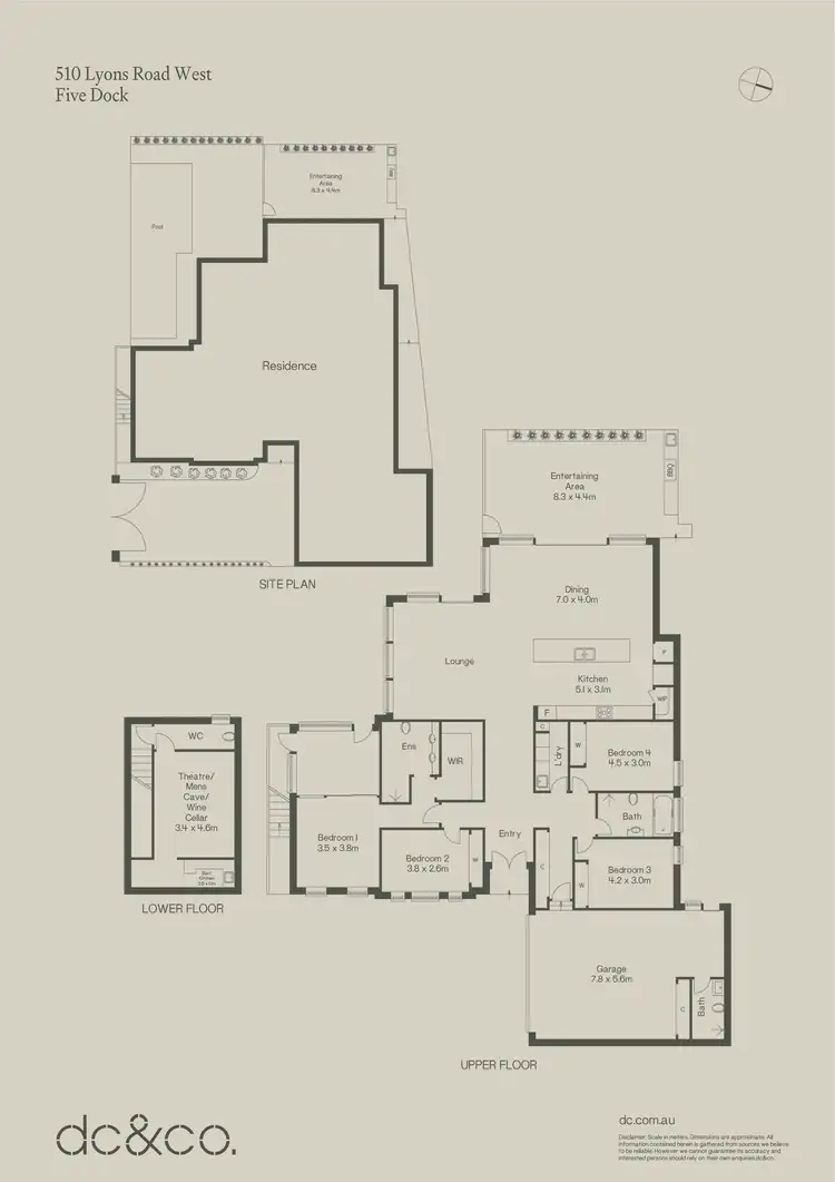 Floorplan of Homely house listing, 510 Lyons Road West, Five Dock NSW 2046