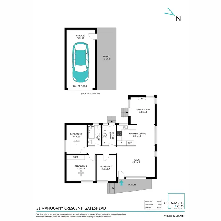 Floorplan of Homely house listing, 51 Mahogany Crescent, Gateshead NSW 2290