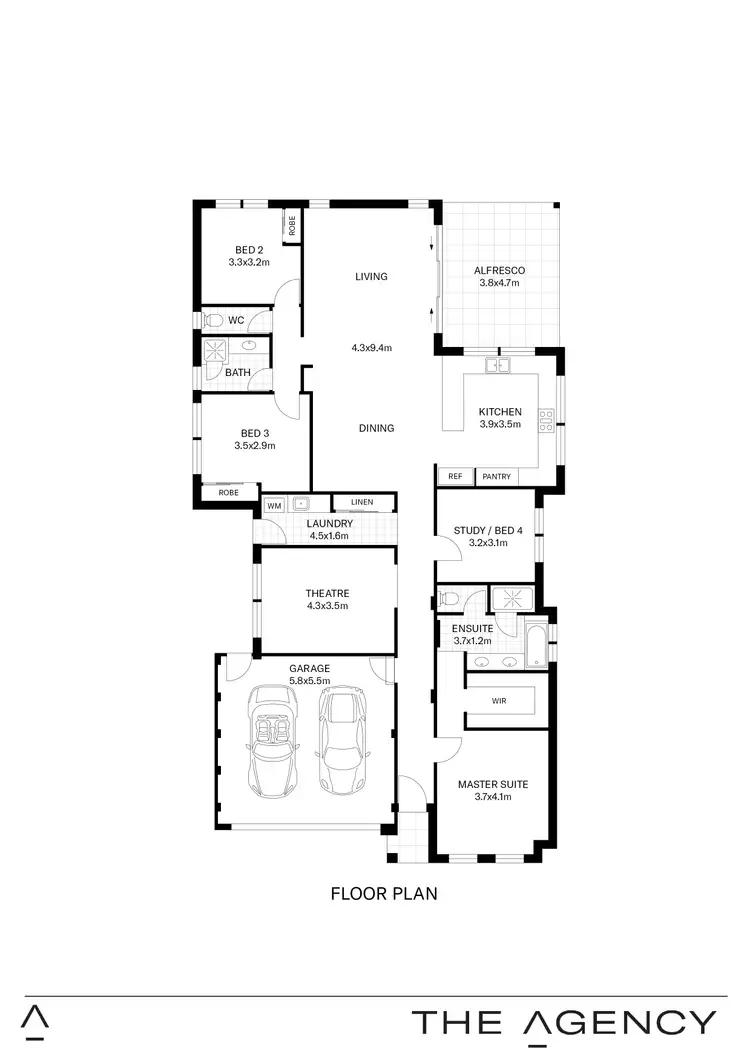 Floorplan of Homely house listing, 8A Kochia Court, Heathridge WA 6027