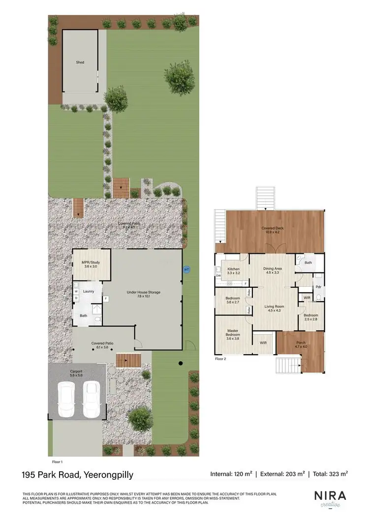 Floorplan of Homely house listing, 195 Park Road, Yeerongpilly QLD 4105