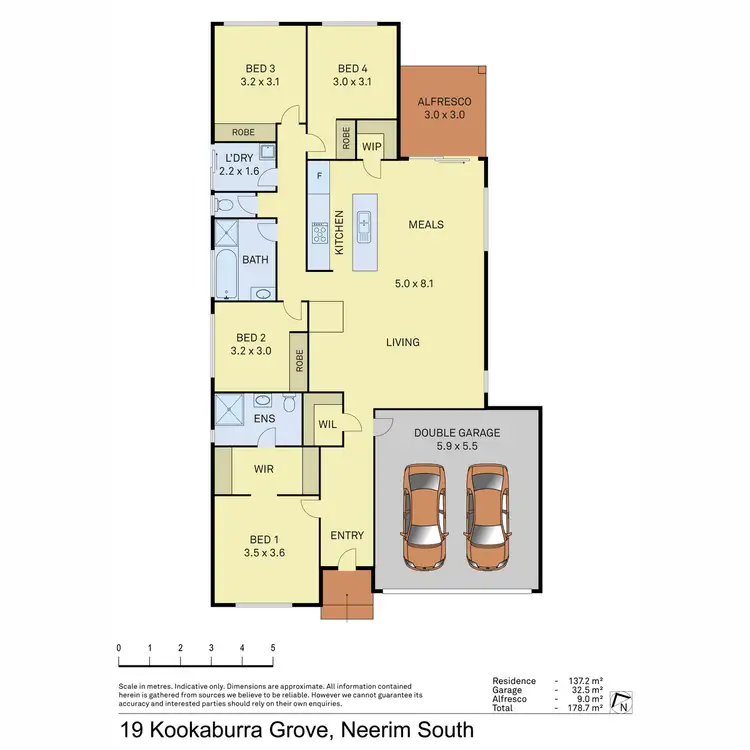 Floorplan of Homely house listing, 19 Kookaburra Grove, Neerim South VIC 3831