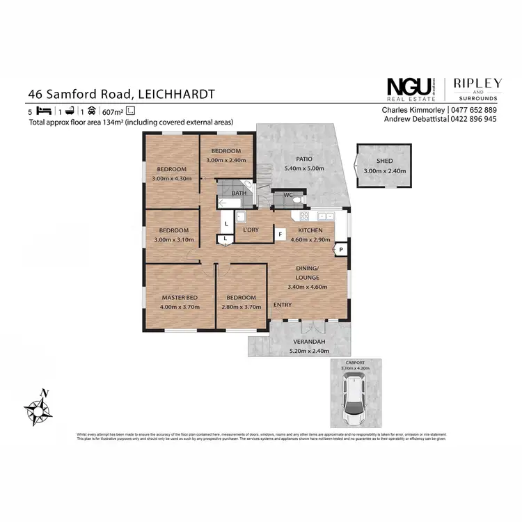 Floorplan of Homely house listing, 46 Samford Road, Leichhardt QLD 4305