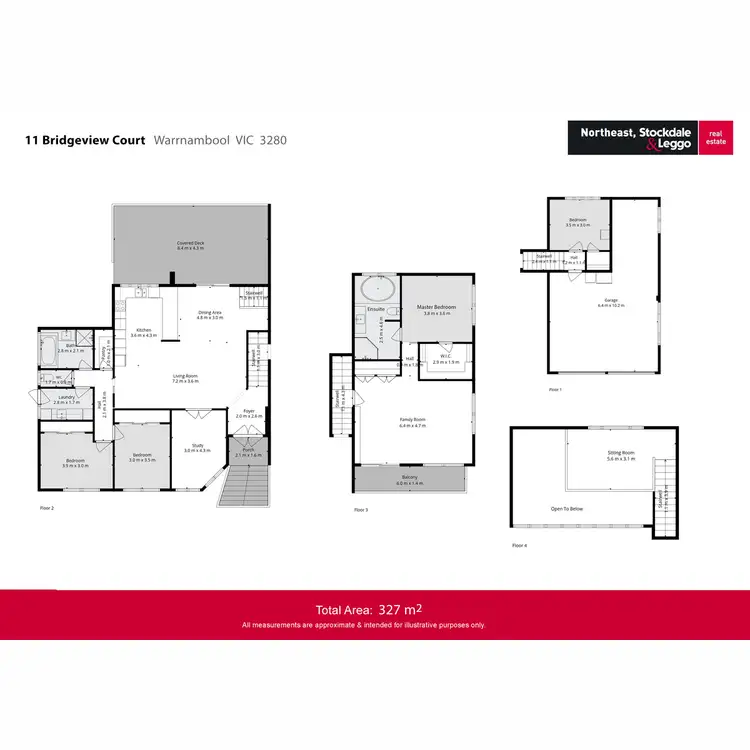 Floorplan of Homely house listing, 11 Bridgeview Court, Warrnambool VIC 3280
