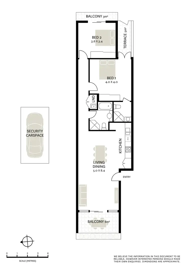 Floorplan of Homely apartment listing, 5/140 New Canterbury Road, Petersham NSW 2049