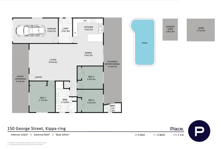 Floorplan of Homely house listing, 150 George Street, Kippa-ring QLD 4021