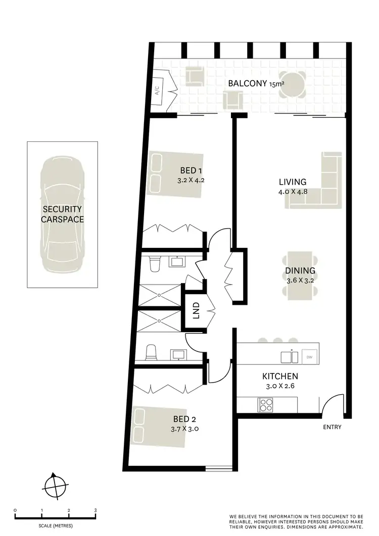 Floorplan of Homely apartment listing, 501/23 Pelican Street, Surry Hills NSW 2010