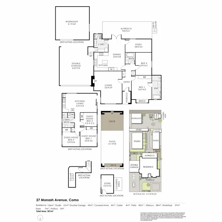 Floorplan of Homely house listing, 27 Monash Avenue, Como WA 6152
