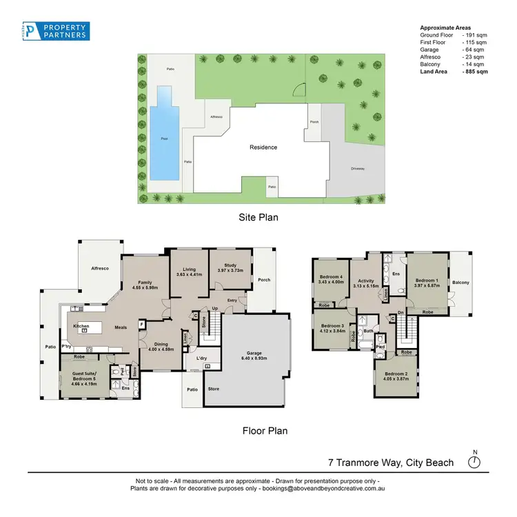 Floorplan of Homely house listing, 7 Tranmore Way, City Beach WA 6015