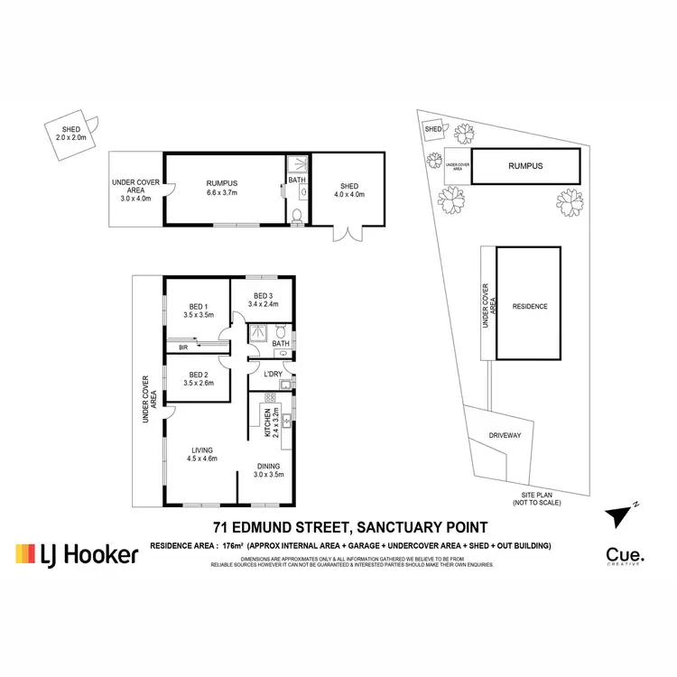 Floorplan of Homely house listing, 71 Edmund Street, Sanctuary Point NSW 2540