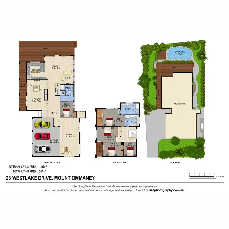 Floorplan of Homely house listing, 28 Westlake Drive, Mount Ommaney QLD 4074